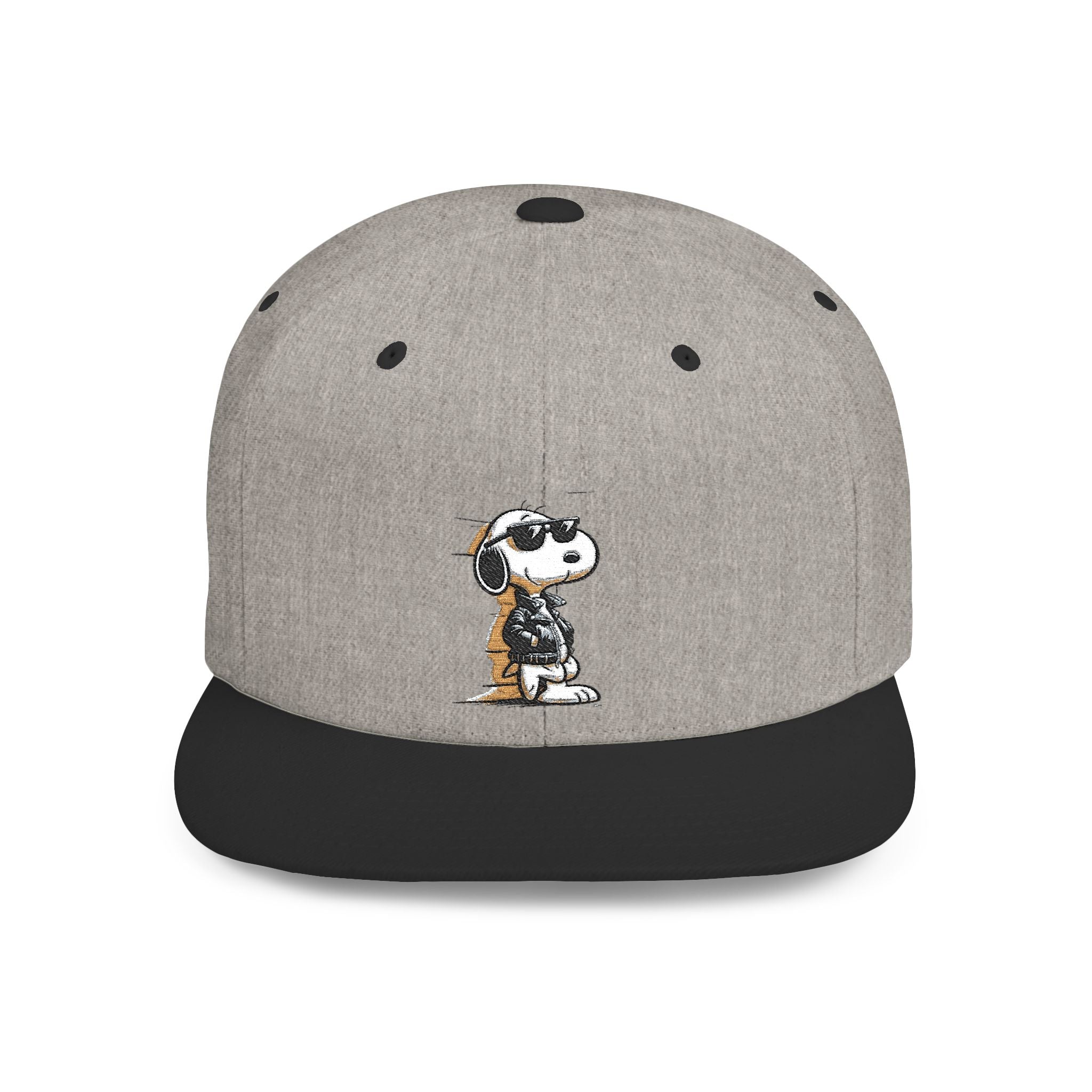 Embroidered Snoopy Snapback
