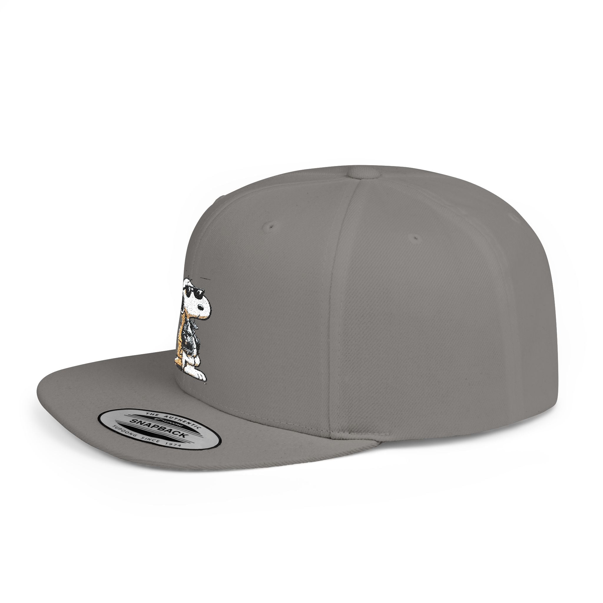 Embroidered Snoopy Snapback