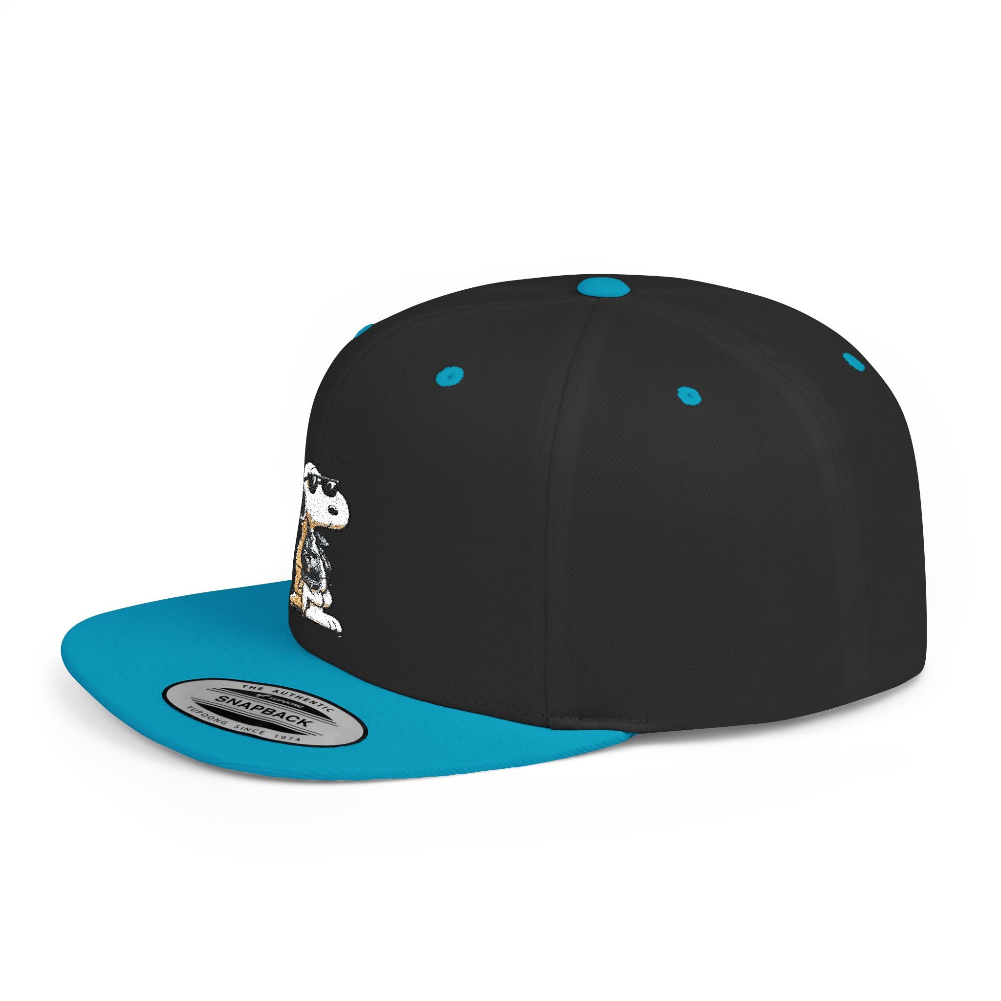 Embroidered Snoopy Snapback