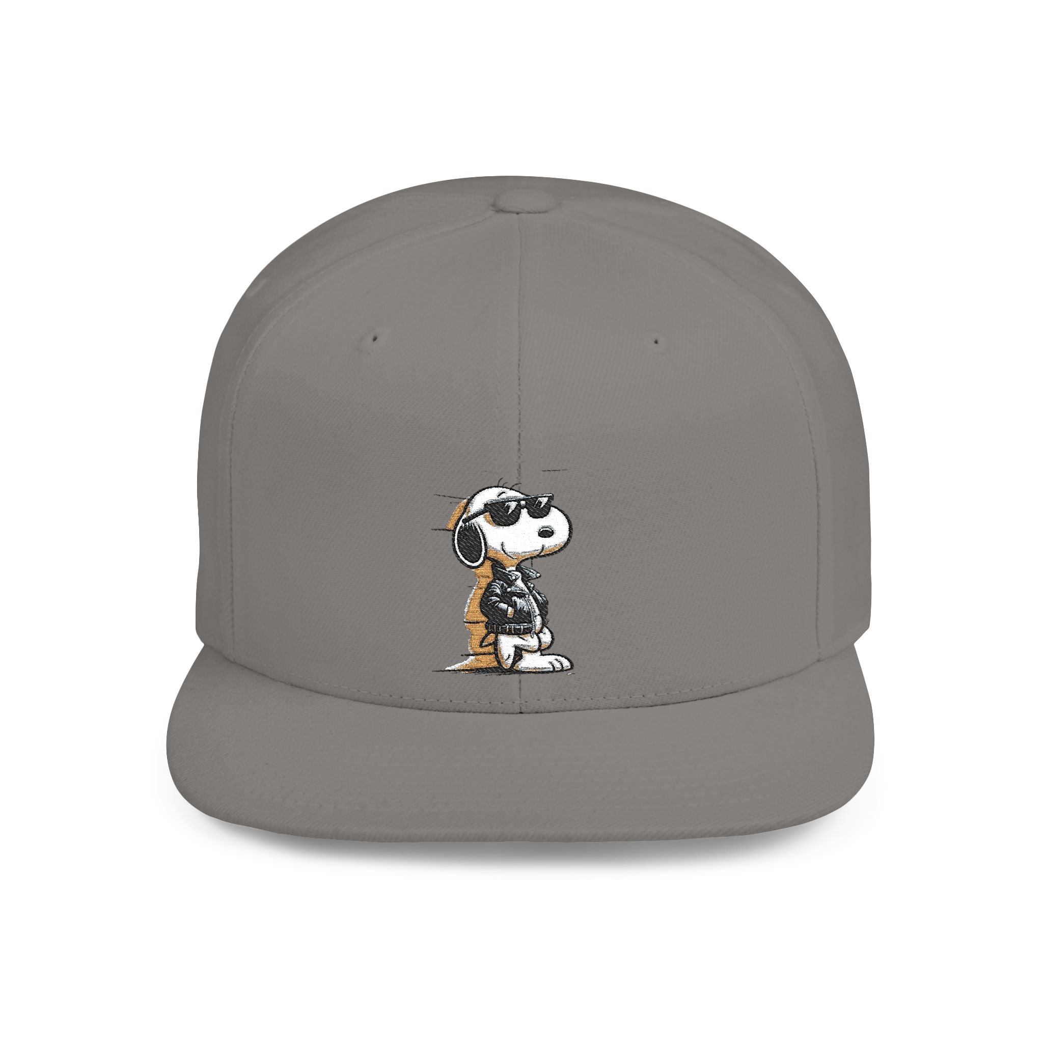 Embroidered Snoopy Snapback