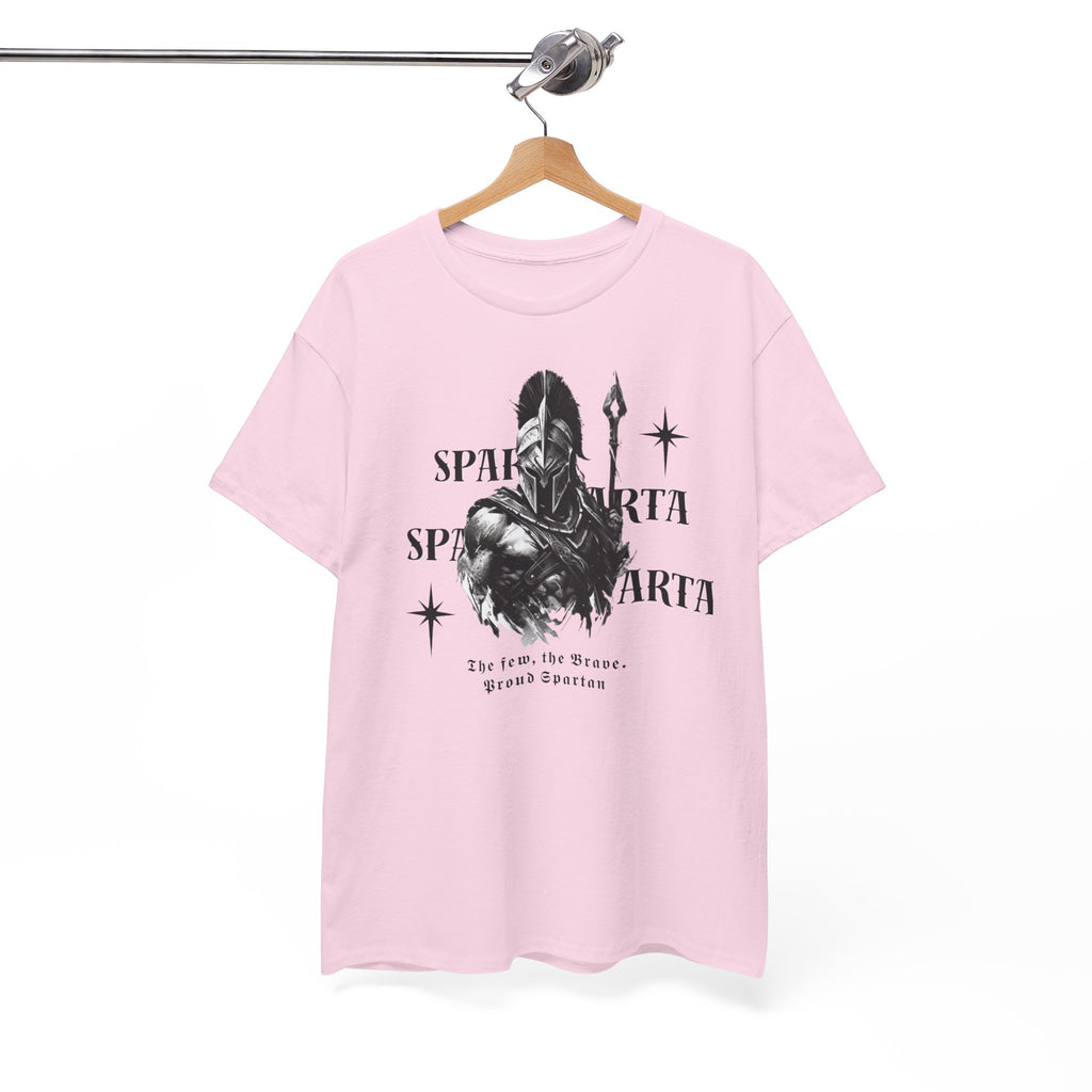 Sparta Warrior T-Shirt — "Sparta" Graphic Spartan Helmet & Spear Tee | Premium Streetwear