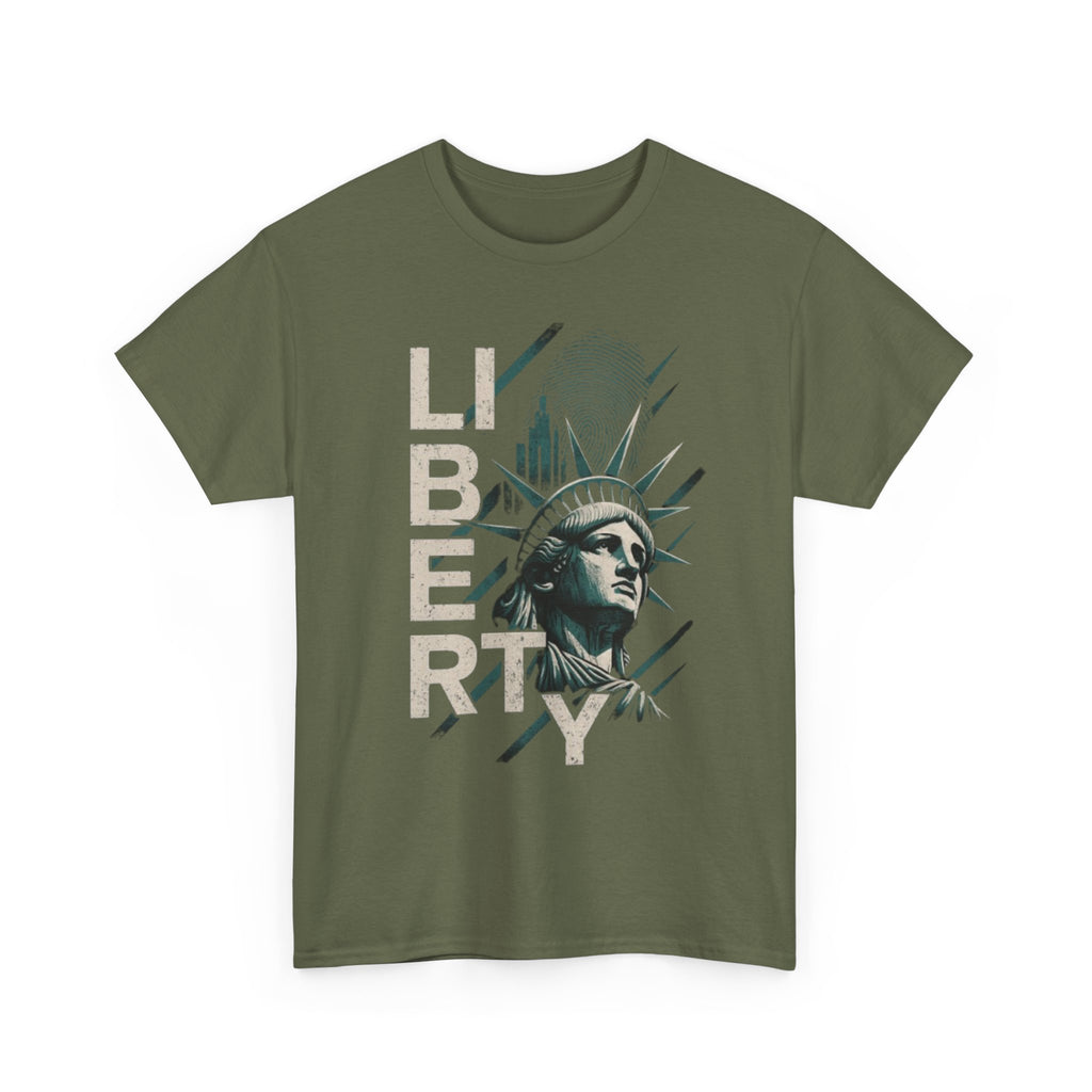Liberty Statue T-Shirt — Retro NYC Statue of Liberty Graphic Tee | Premium Streetwear