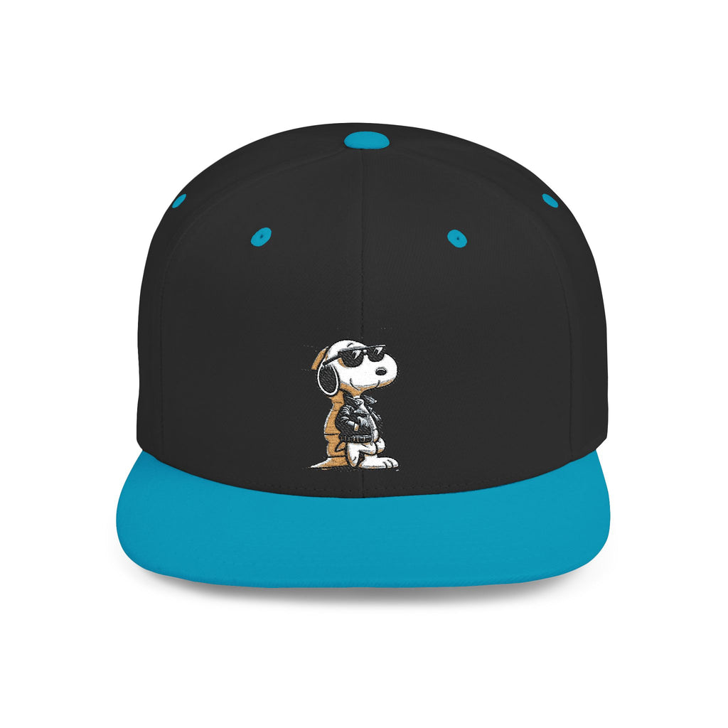 Embroidered Snoopy Snapback