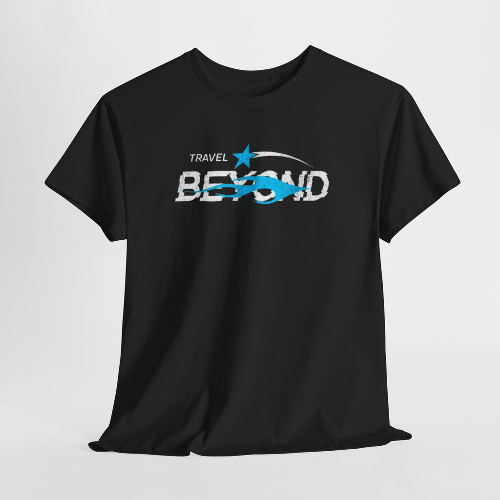 Wave & Star Graphic Tee — Travel Beyond Minimalist Ocean T-Shirt | Premium Streetwear