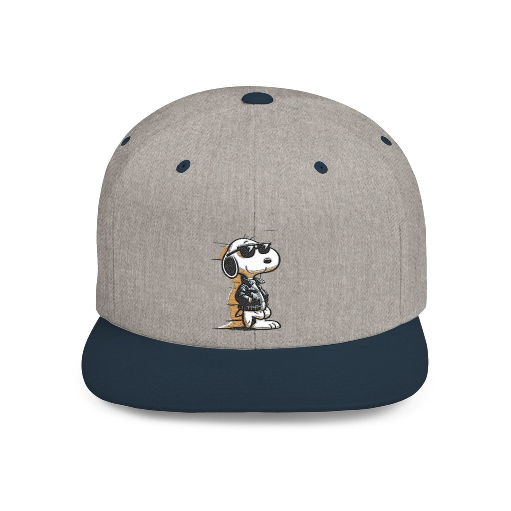 Embroidered Snoopy Snapback