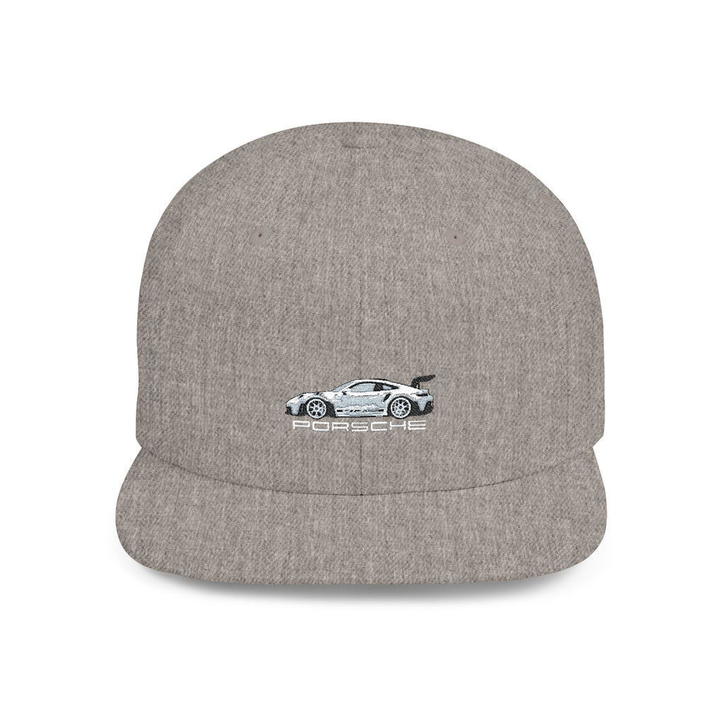 Snapback Hat - Porsche Embroidered Streetwear Casual Cap