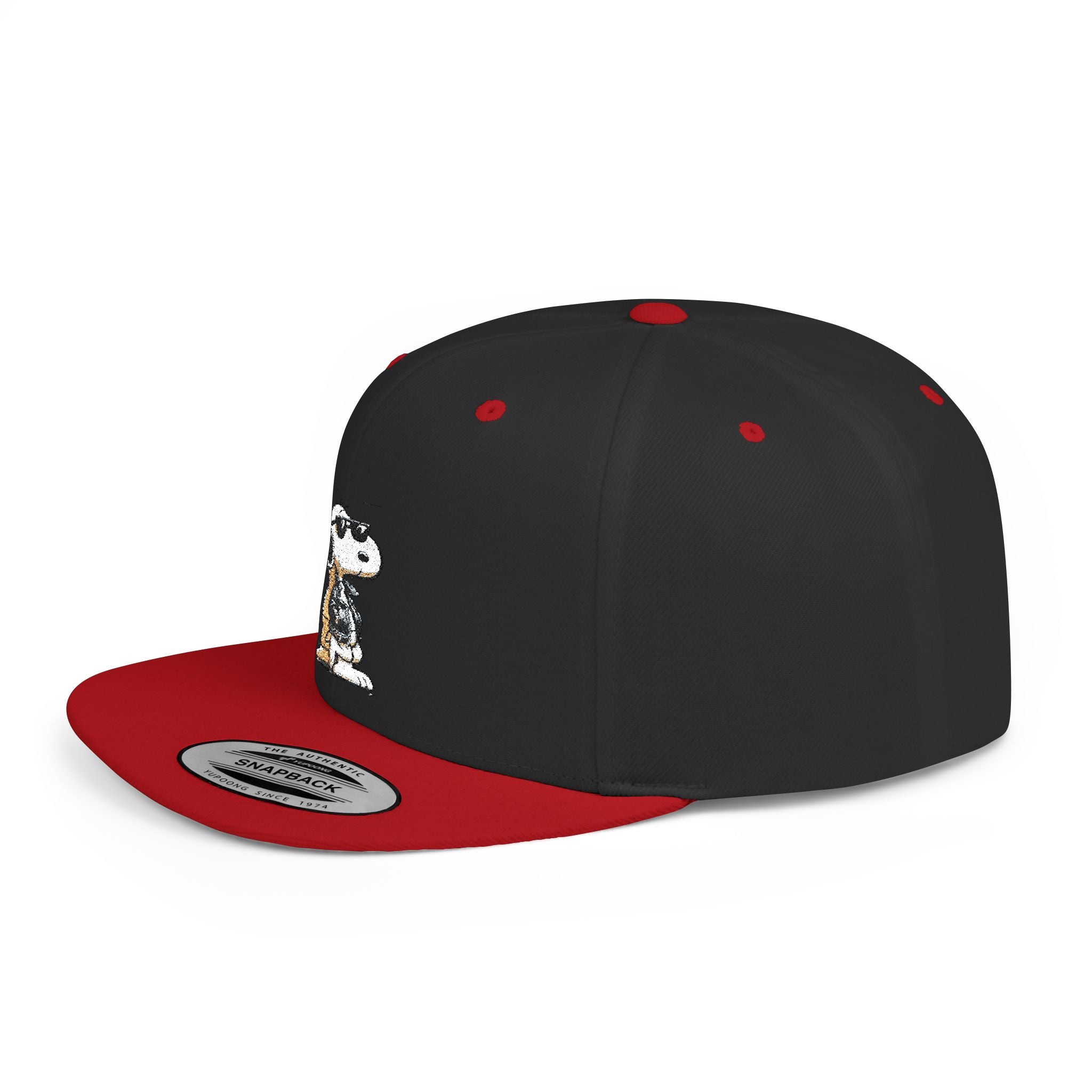 Embroidered Snoopy Snapback