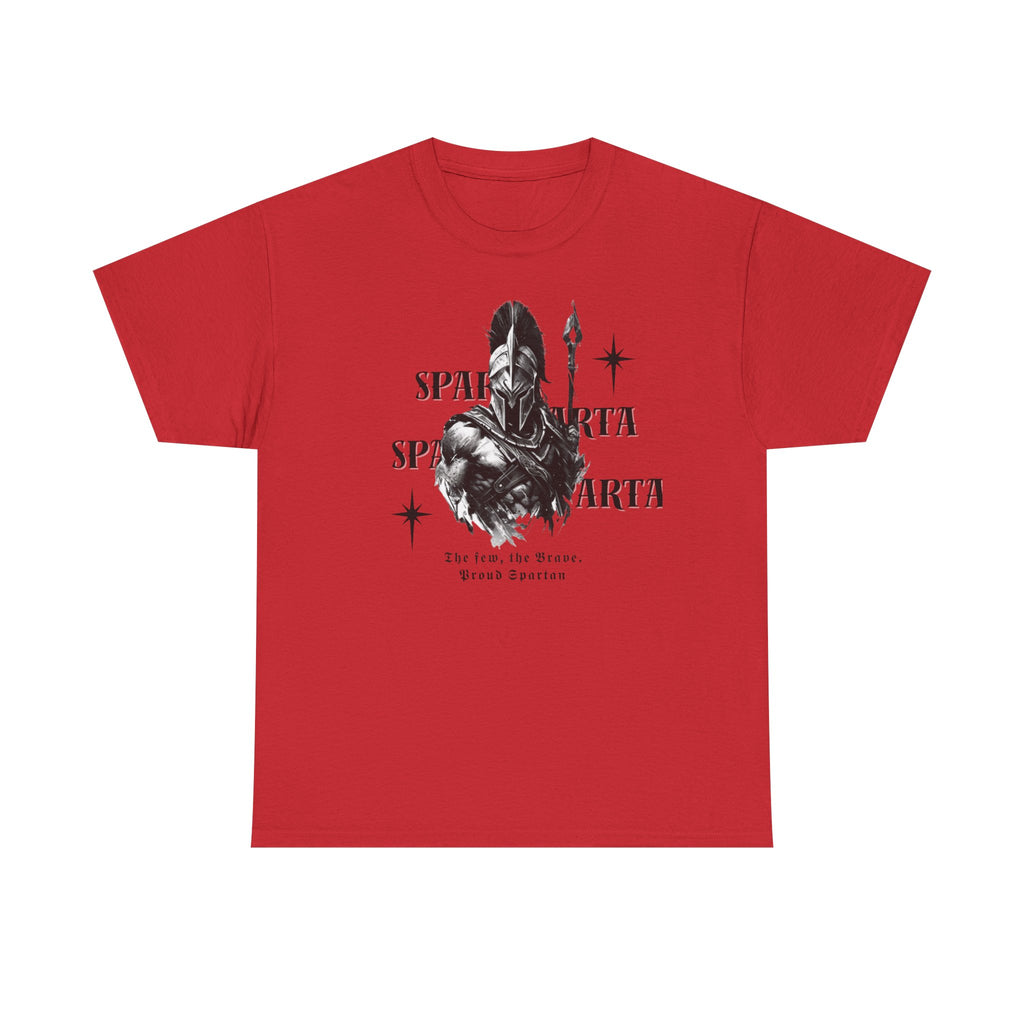 Sparta Warrior T-Shirt — "Sparta" Graphic Spartan Helmet & Spear Tee | Premium Streetwear