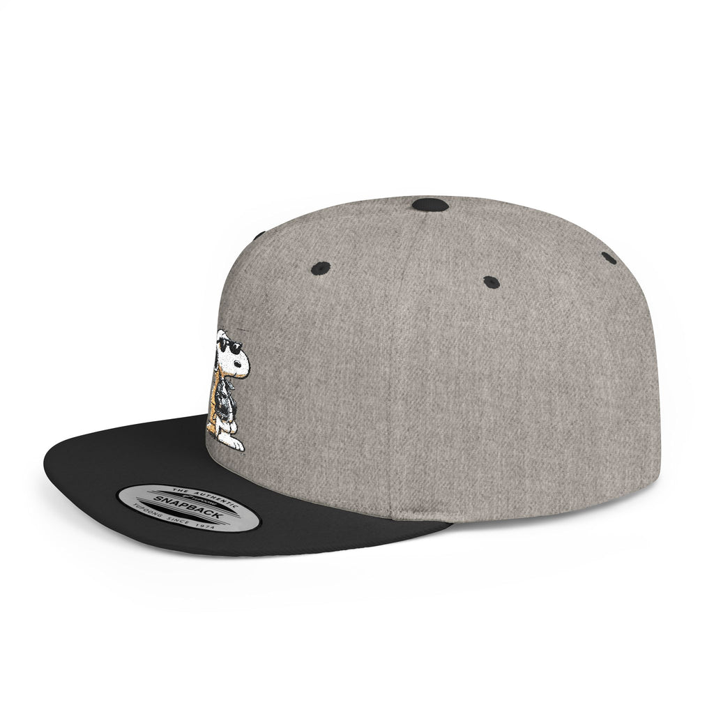 Embroidered Snoopy Snapback