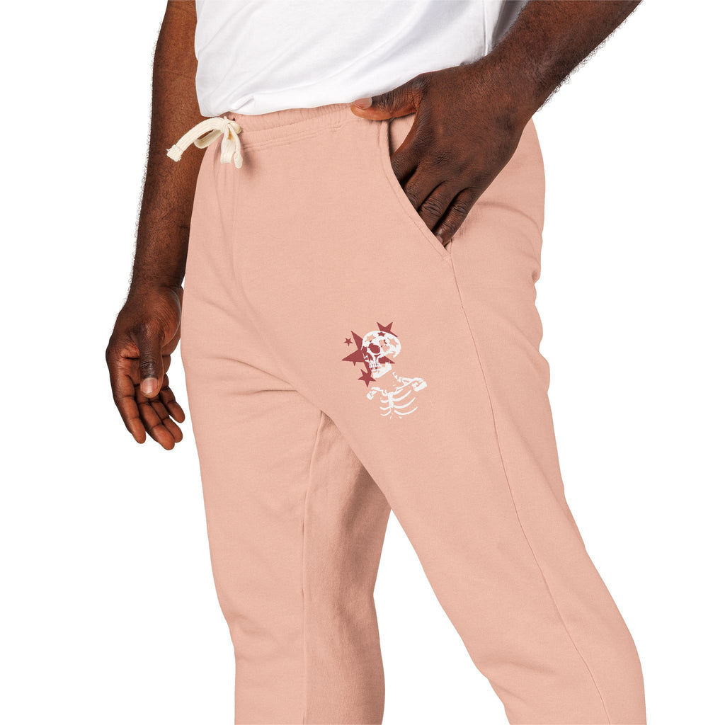Skull Flower Graphic Joggers — Comfy Cotton Sweatpants | Premium Streetwear