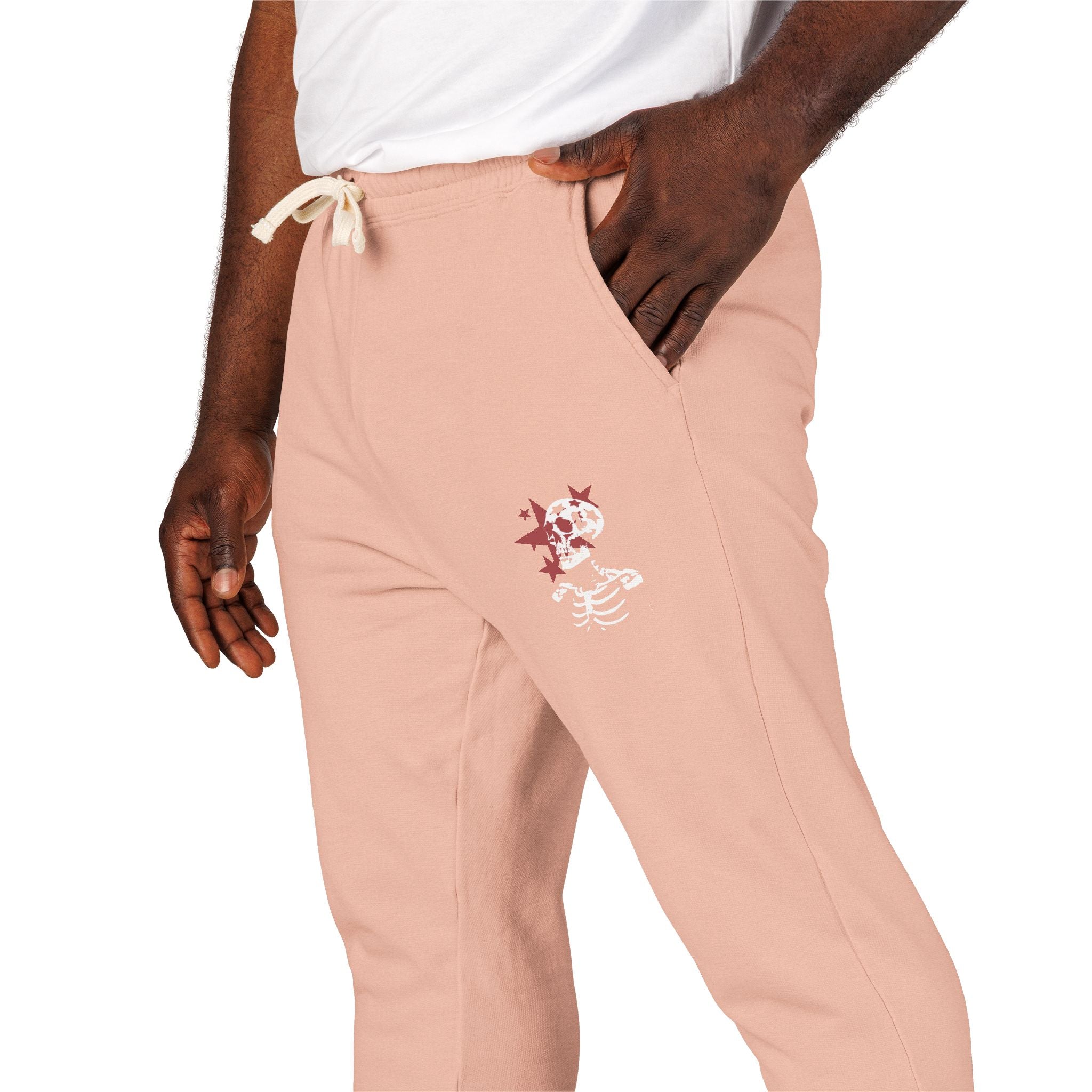 Skull Flower Graphic Joggers — Comfy Cotton Sweatpants | Premium Streetwear