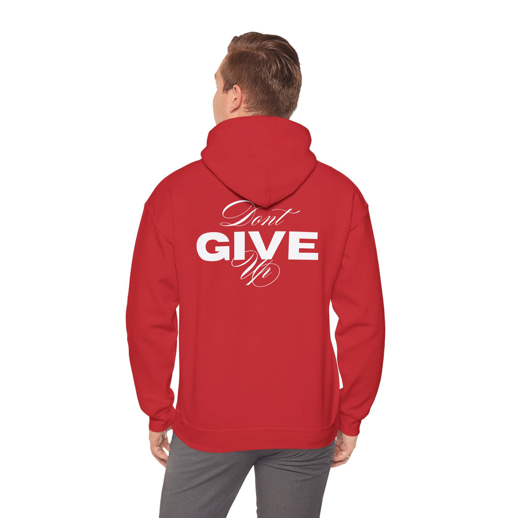 Don't Give Up Hoodie — Motivational Graphic Pullover | Premium Streetwear