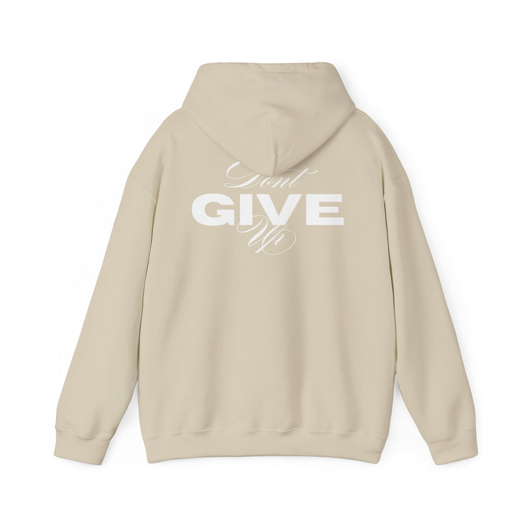 Don't Give Up Hoodie — Motivational Graphic Pullover | Premium Streetwear