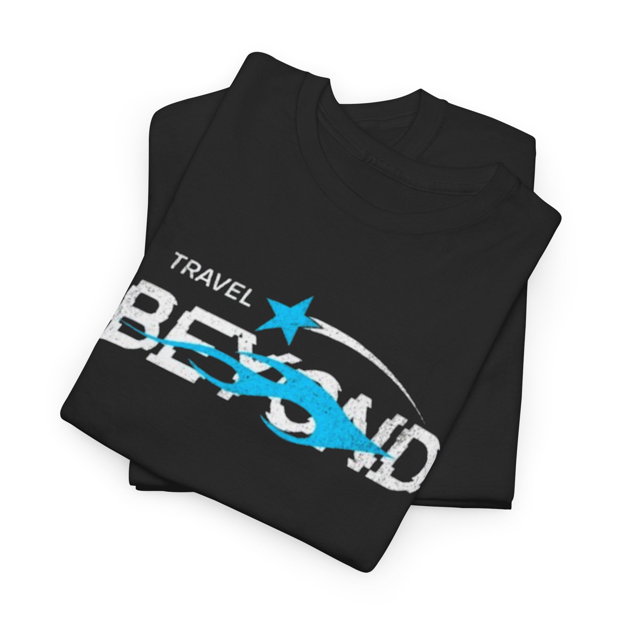 Wave & Star Graphic Tee — Travel Beyond Minimalist Ocean T-Shirt | Premium Streetwear
