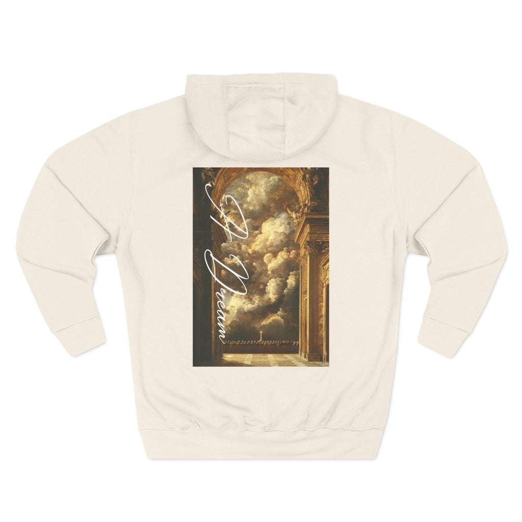 Artistic Baroque Cloud Print Hoodie "A Dream"