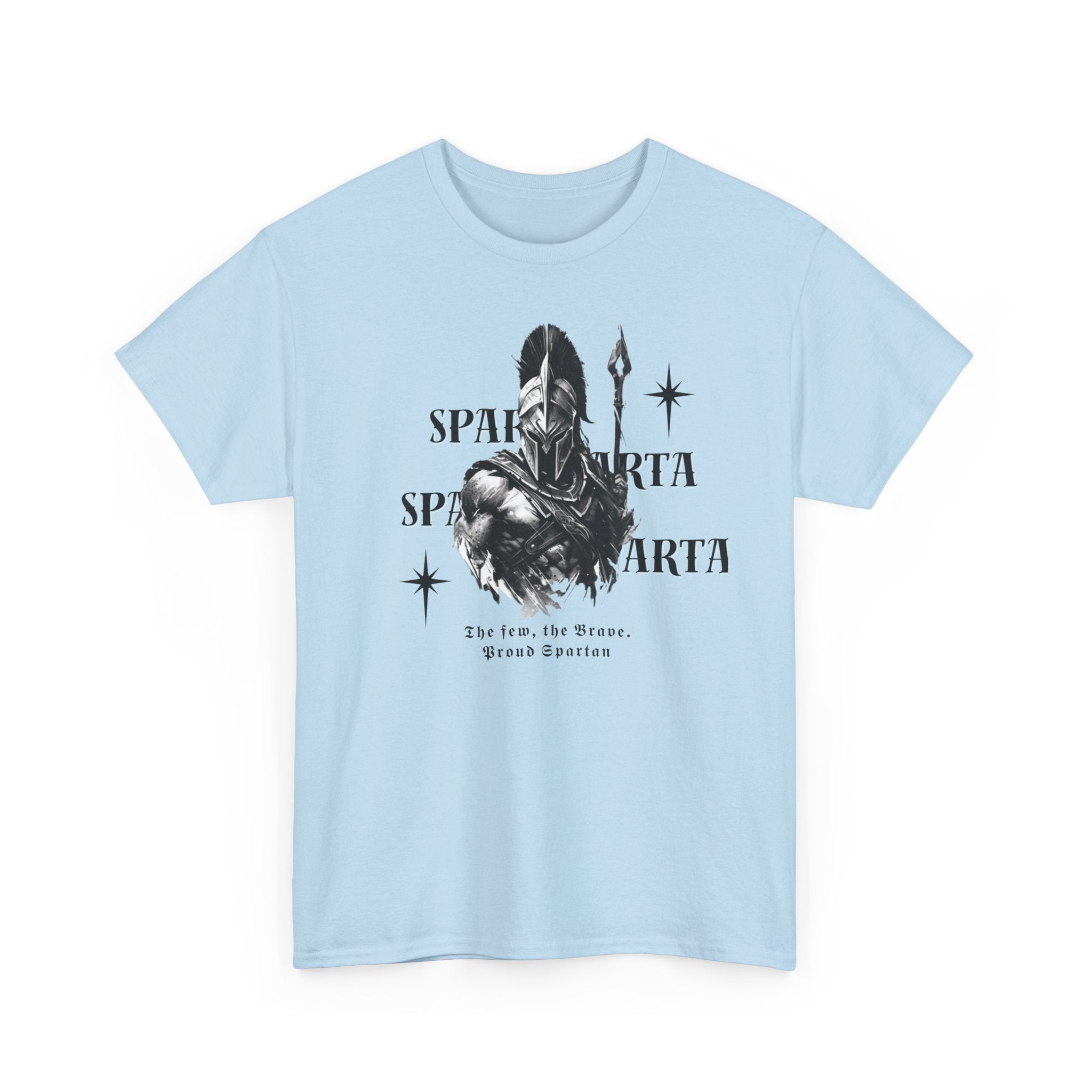 Sparta Warrior T-Shirt — "Sparta" Graphic Spartan Helmet & Spear Tee | Premium Streetwear