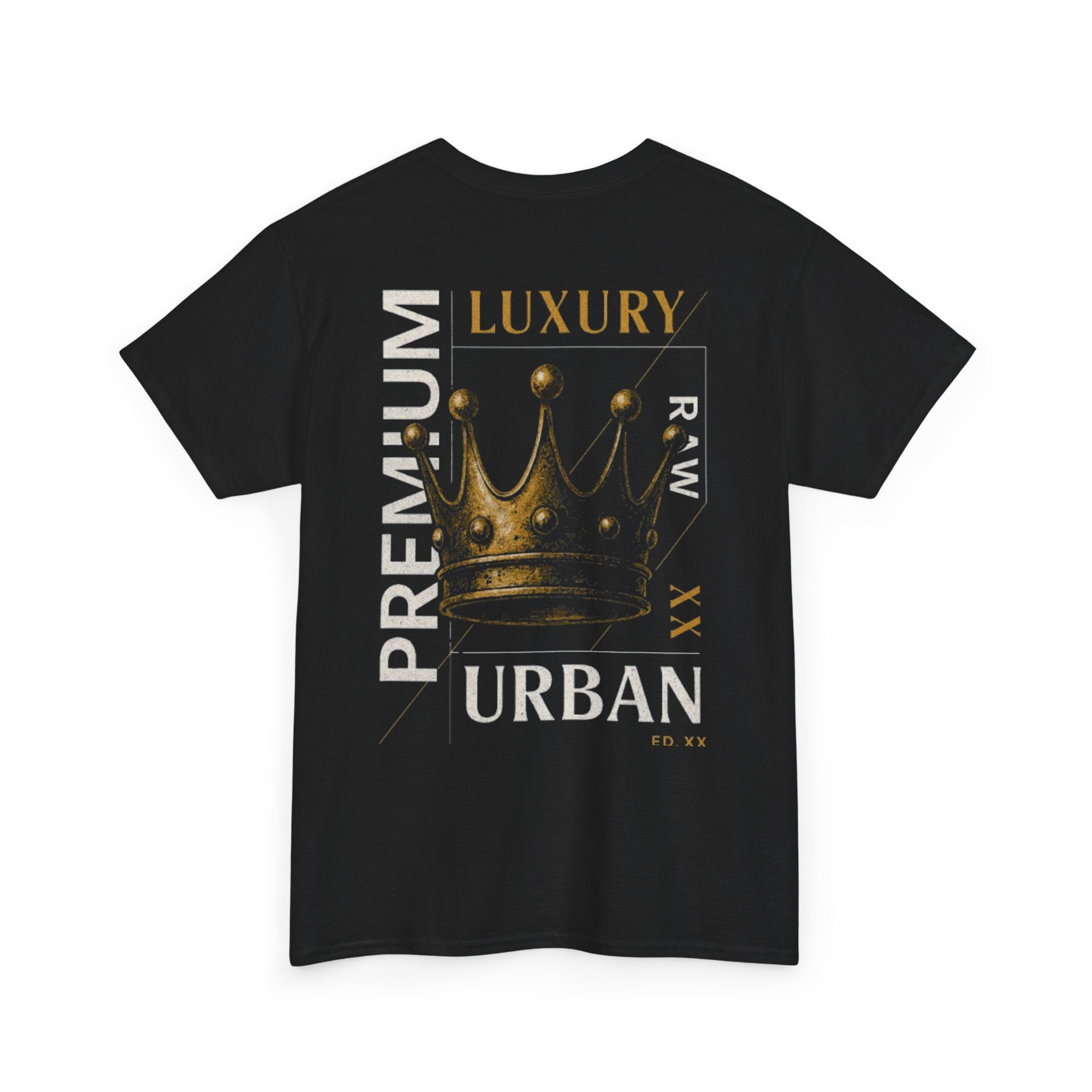 Luxury Crown Graphic Tee — Urban Premium Cotton Streetwear T-Shirt | Bolivon