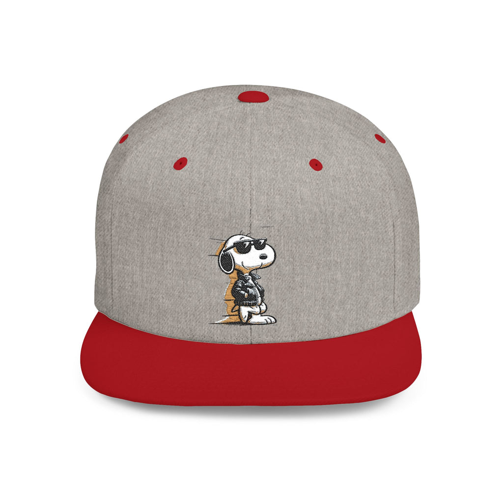 Embroidered Snoopy Snapback