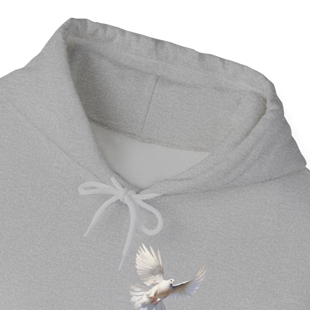 Dove Peace Hoodie — Faith, Hope & Love Pullover Graphic | Premium Streetwear Exclusive