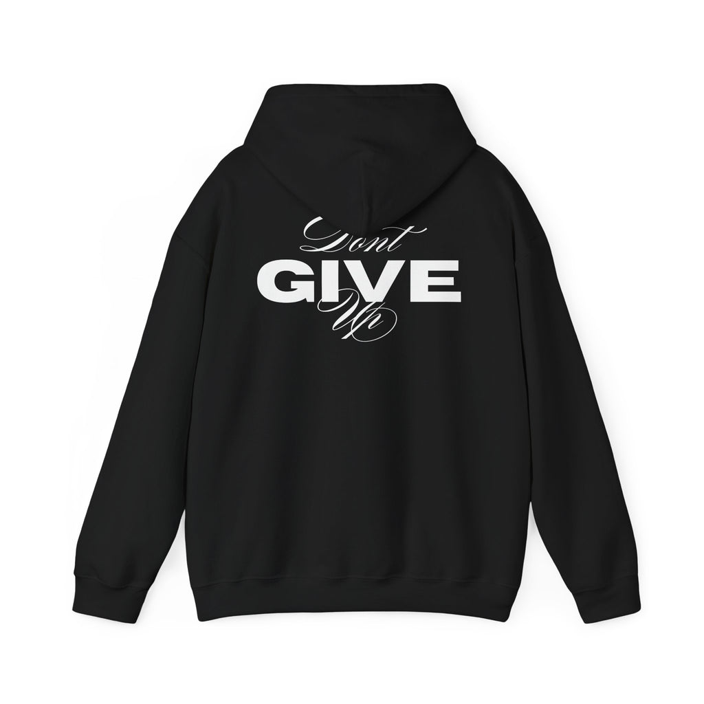 Don't Give Up Hoodie — Motivational Graphic Pullover | Premium Streetwear