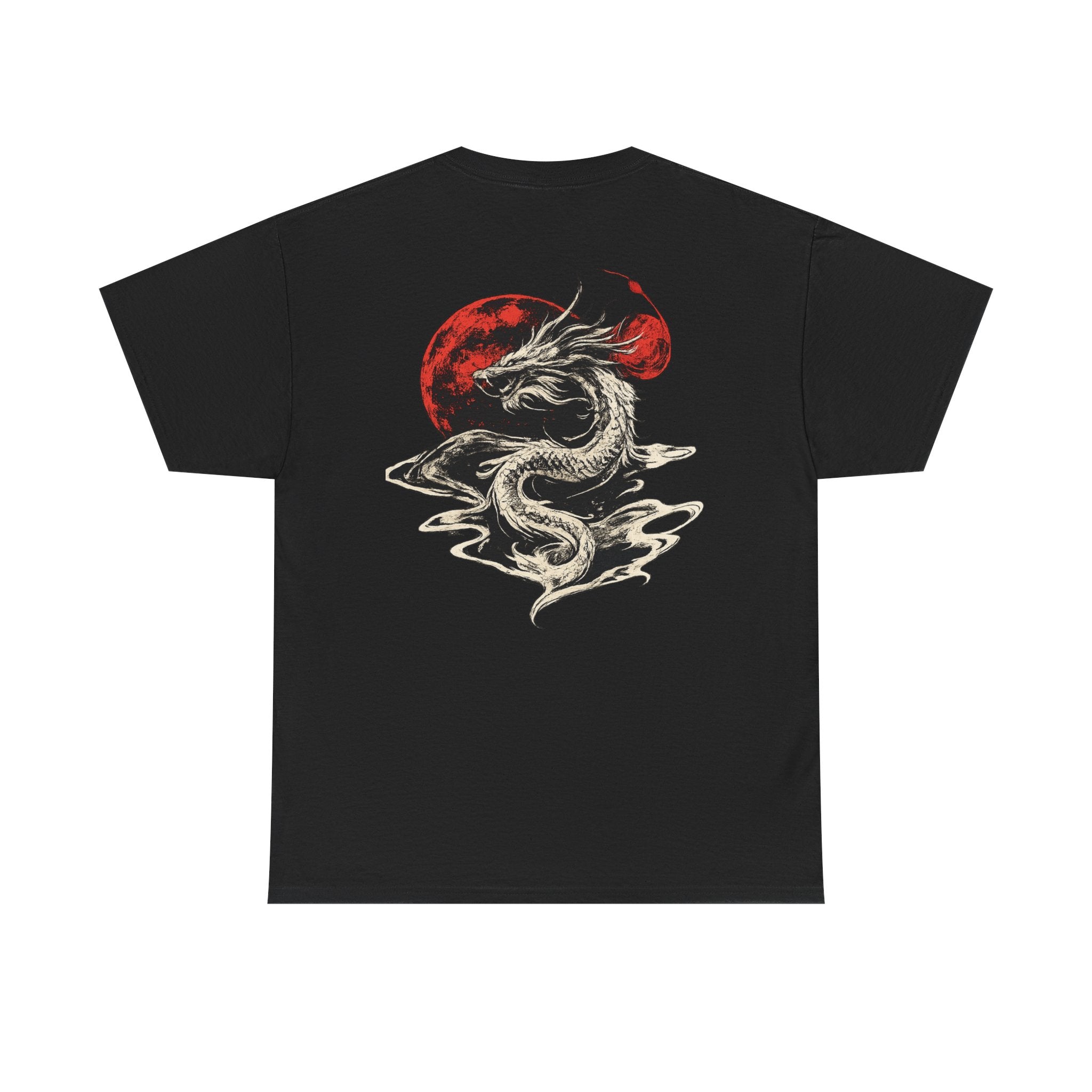 Dragon Moon T-Shirt — Vintage Japanese Dragon Graphic Tee