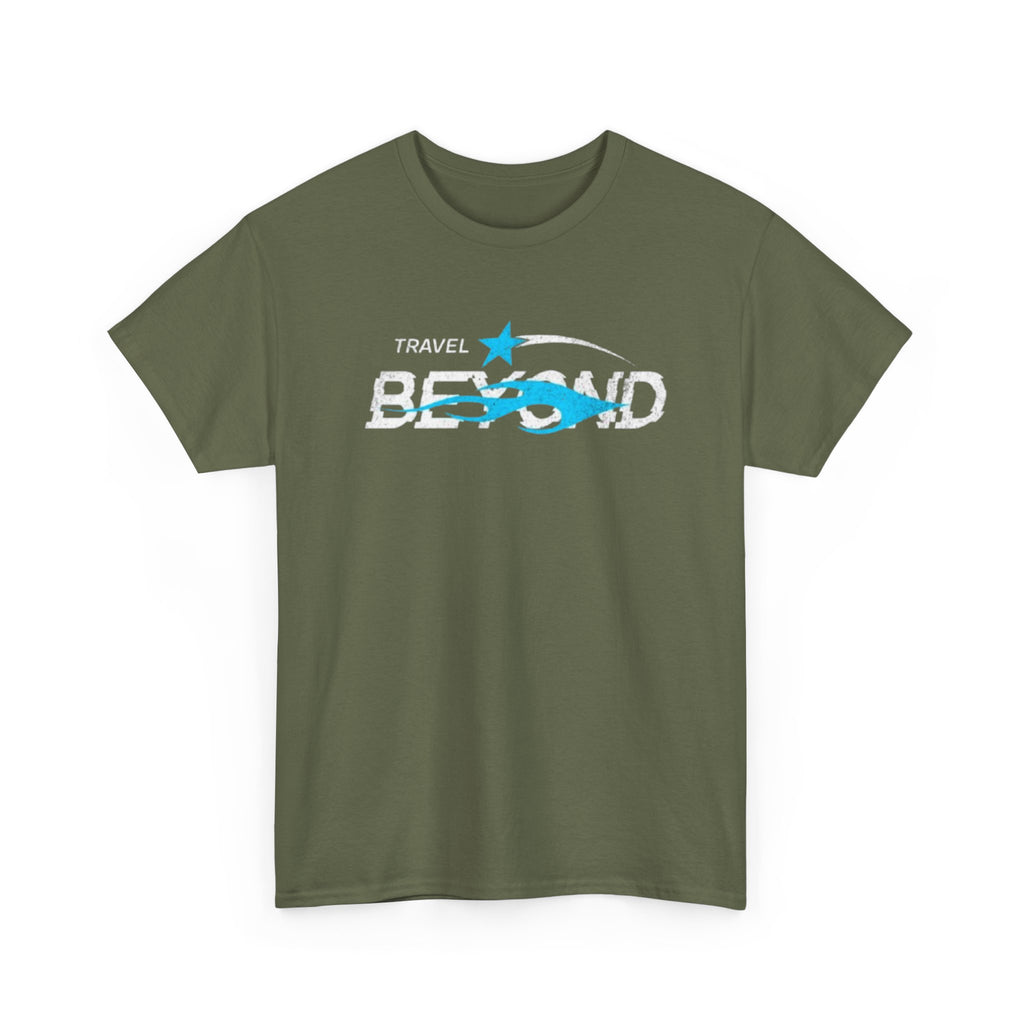 Wave & Star Graphic Tee — Travel Beyond Minimalist Ocean T-Shirt | Premium Streetwear