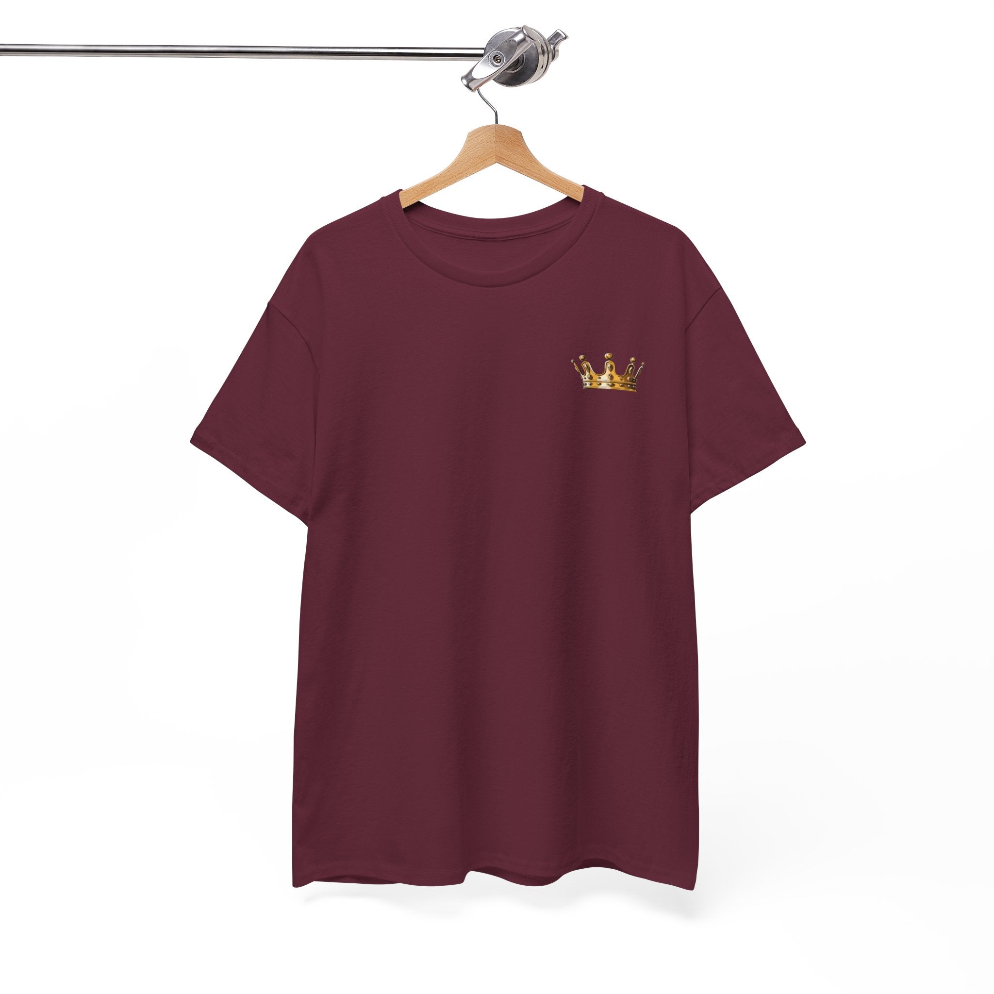 Luxury Crown Graphic Tee — Urban Premium Cotton Streetwear T-Shirt | Bolivon