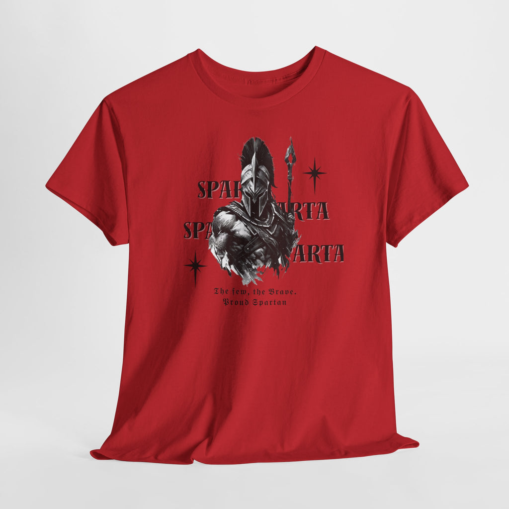 Sparta Warrior T-Shirt — "Sparta" Graphic Spartan Helmet & Spear Tee | Premium Streetwear