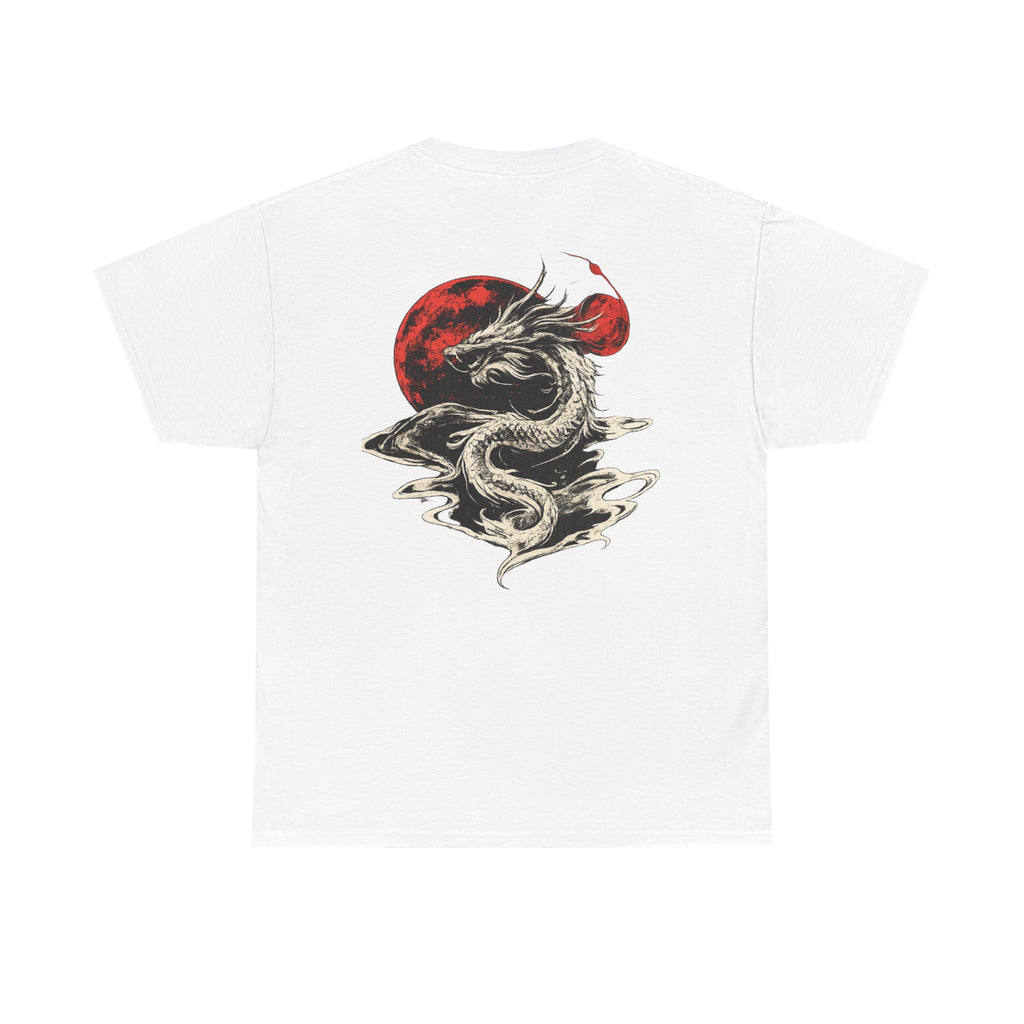 Dragon Moon T-Shirt — Vintage Japanese Dragon Graphic Tee