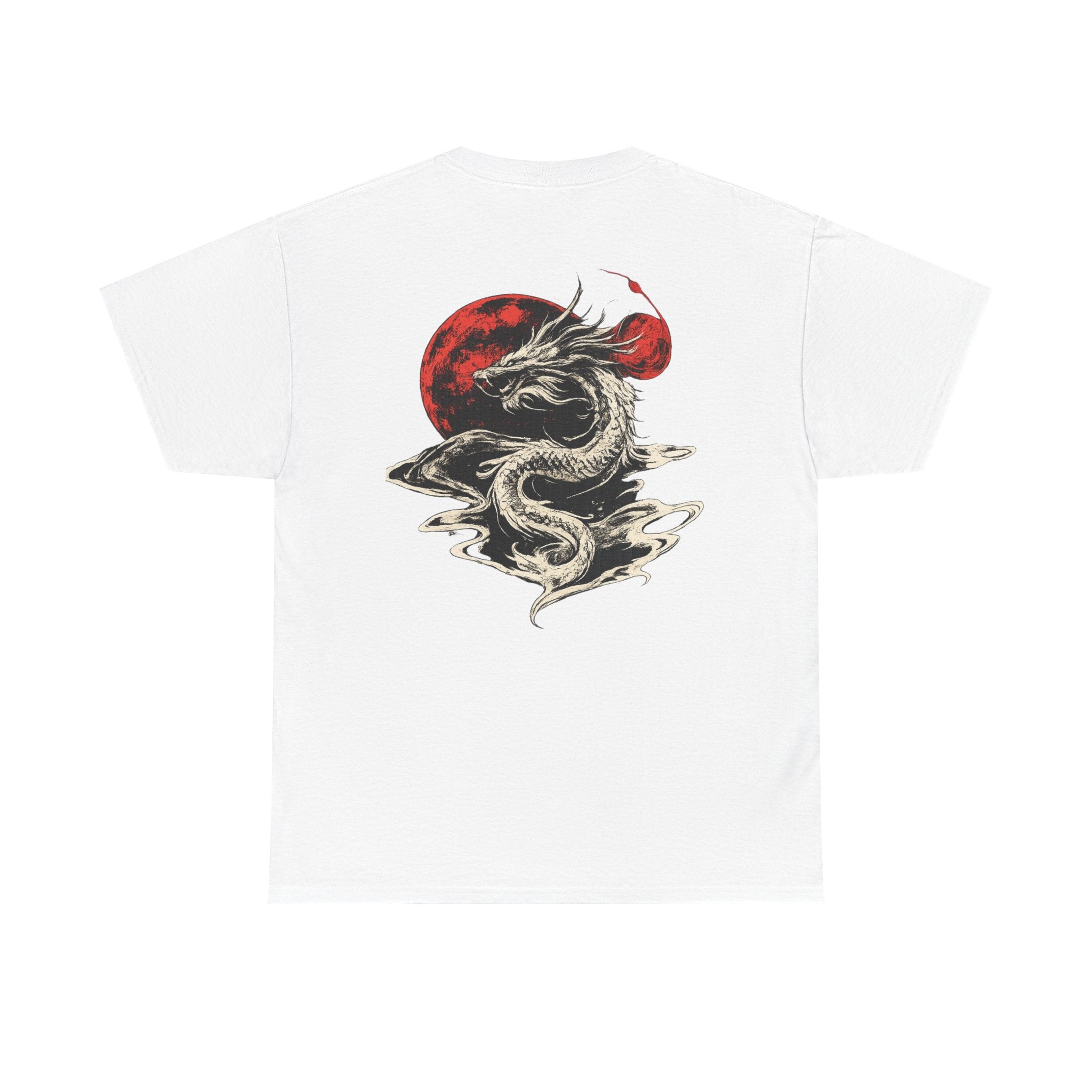Dragon Moon T-Shirt — Vintage Japanese Dragon Graphic Tee