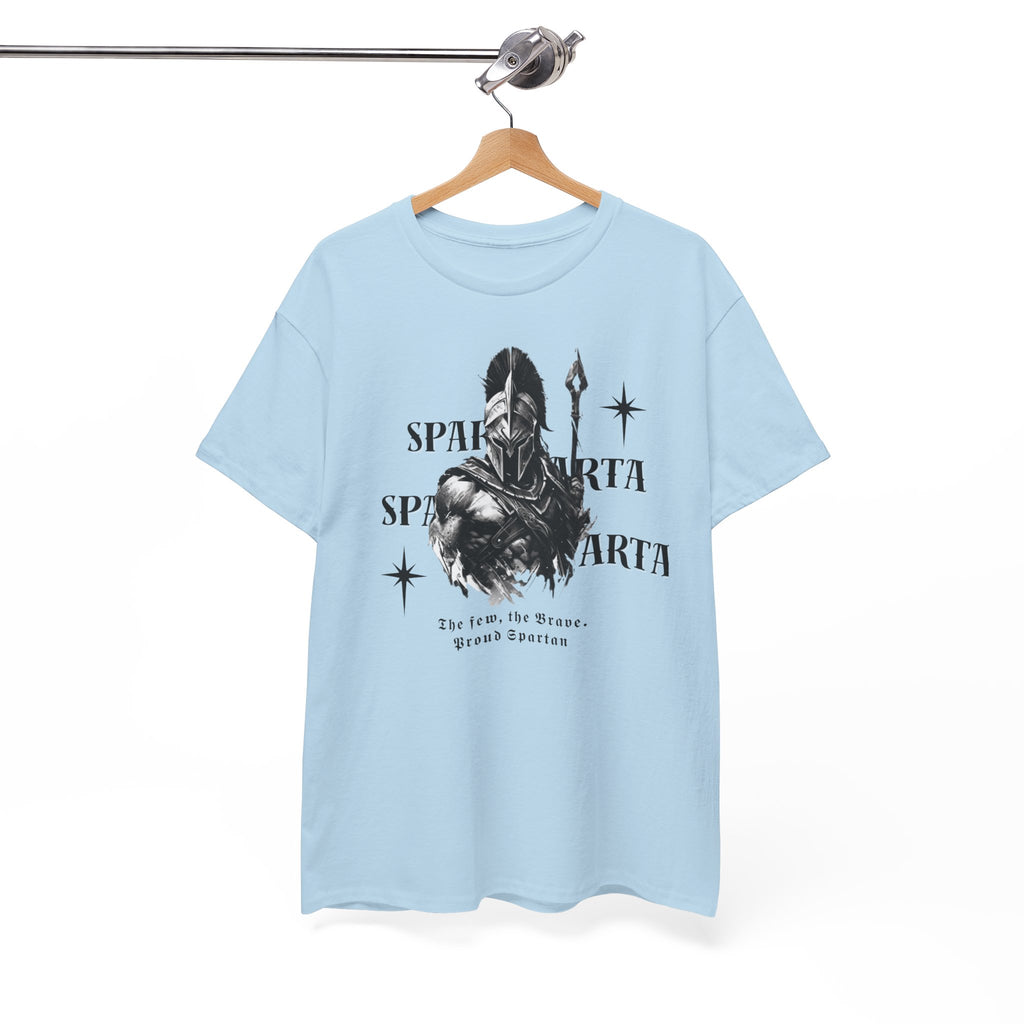 Sparta Warrior T-Shirt — "Sparta" Graphic Spartan Helmet & Spear Tee | Premium Streetwear