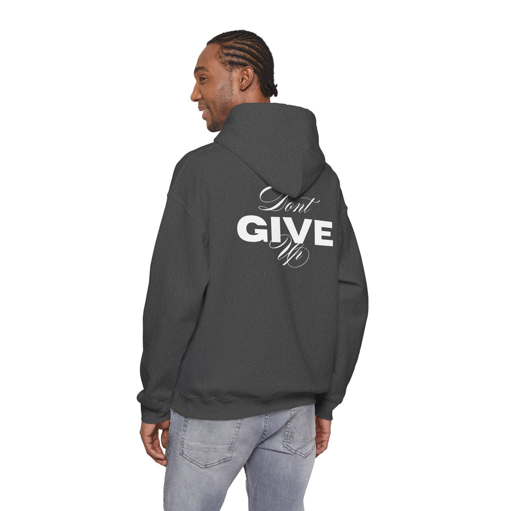 Don't Give Up Hoodie — Motivational Graphic Pullover | Premium Streetwear