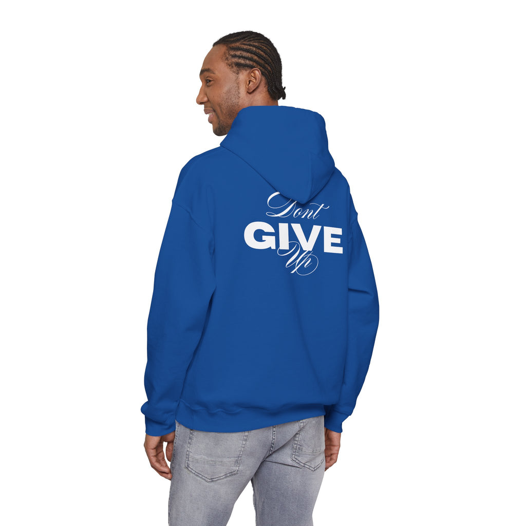 Don't Give Up Hoodie — Motivational Graphic Pullover | Premium Streetwear