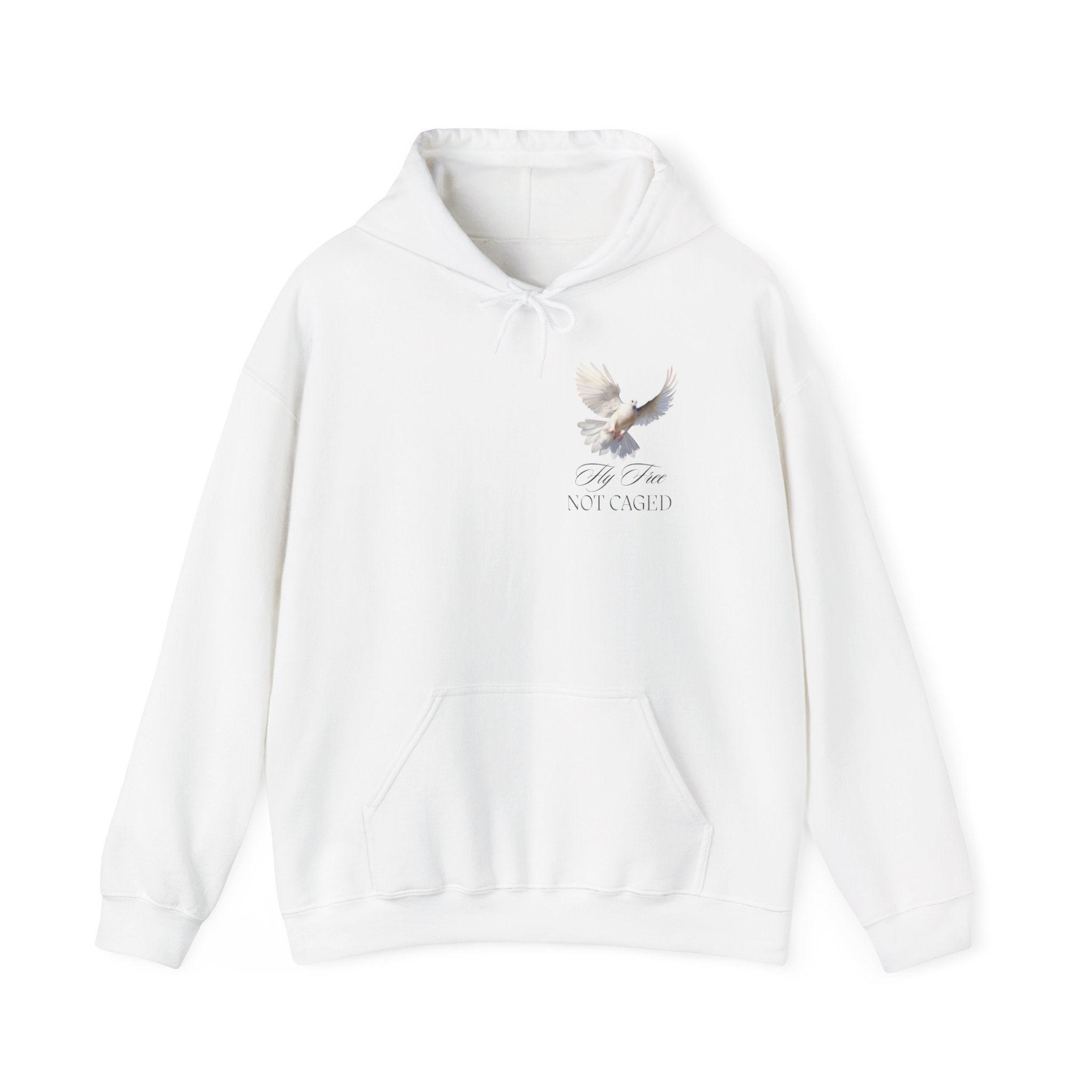 Dove peace hoodie faith hope love graphic streetwear pullover