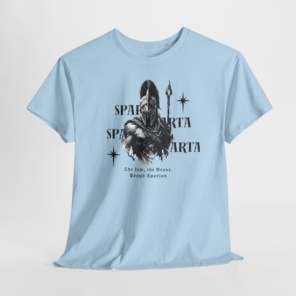 Sparta Warrior T-Shirt — "Sparta" Graphic Spartan Helmet & Spear Tee | Premium Streetwear