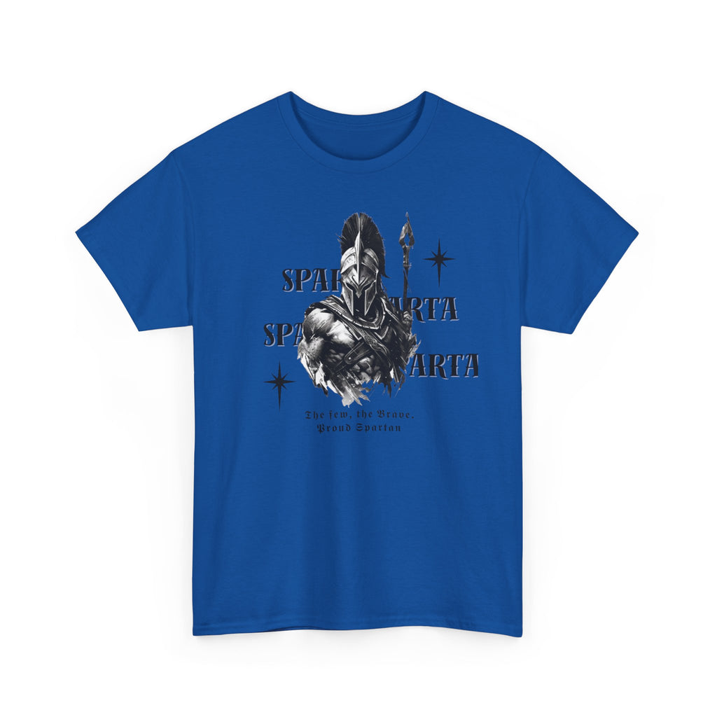 Sparta Warrior T-Shirt — "Sparta" Graphic Spartan Helmet & Spear Tee | Premium Streetwear