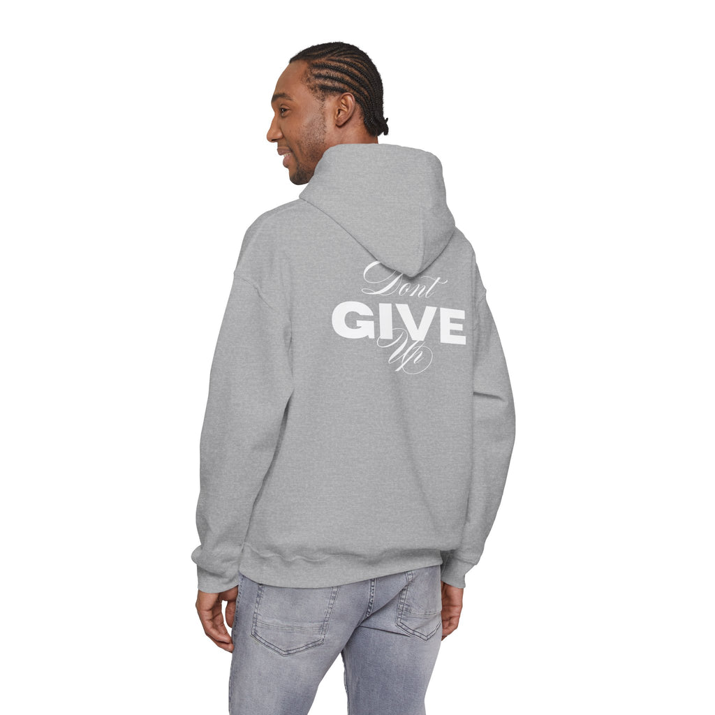 Don't Give Up Hoodie — Motivational Graphic Pullover | Premium Streetwear