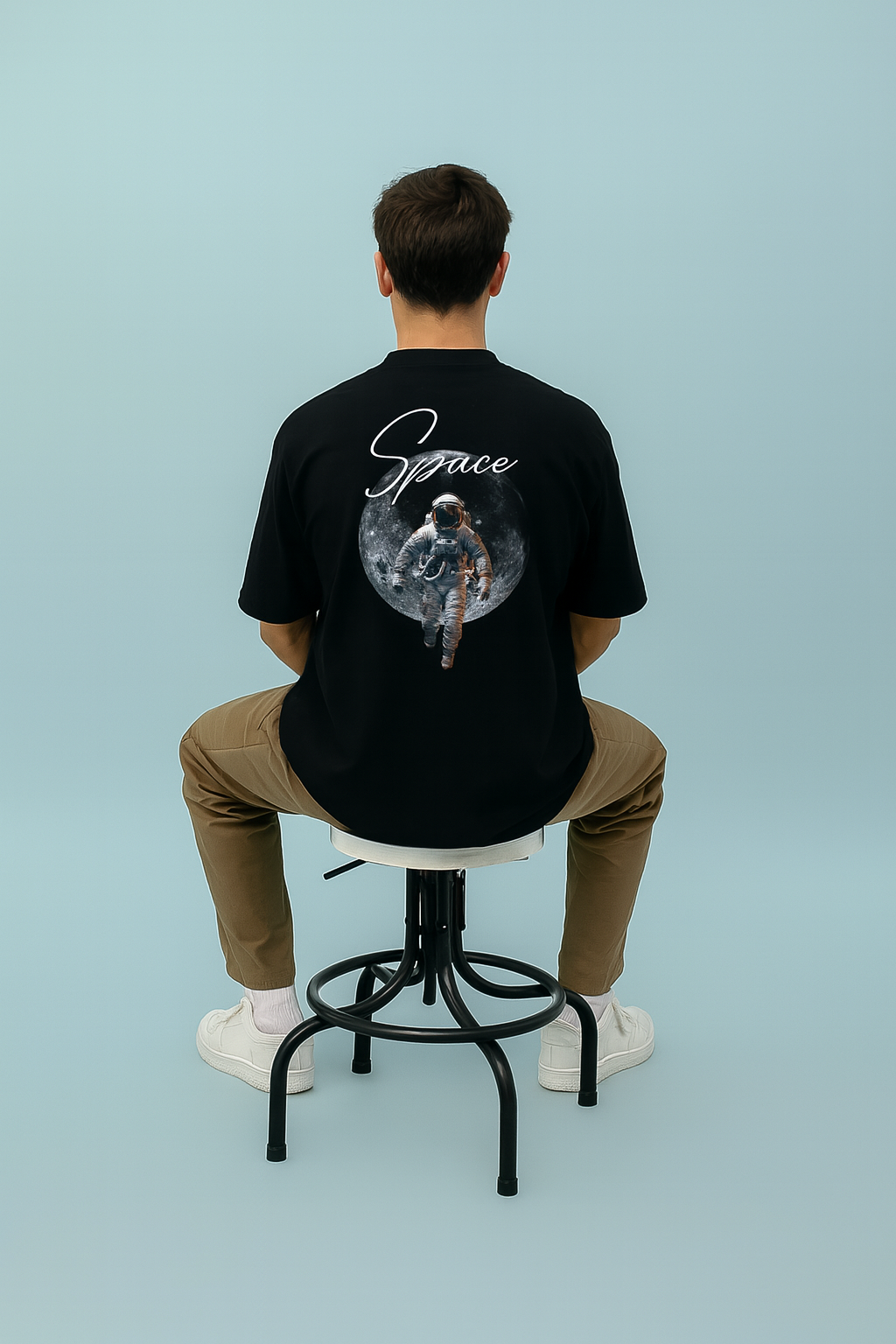 Space Astronaut Graphic Tee — Moonback Vintage Spacewalk T-Shirt | Premium Streetwear