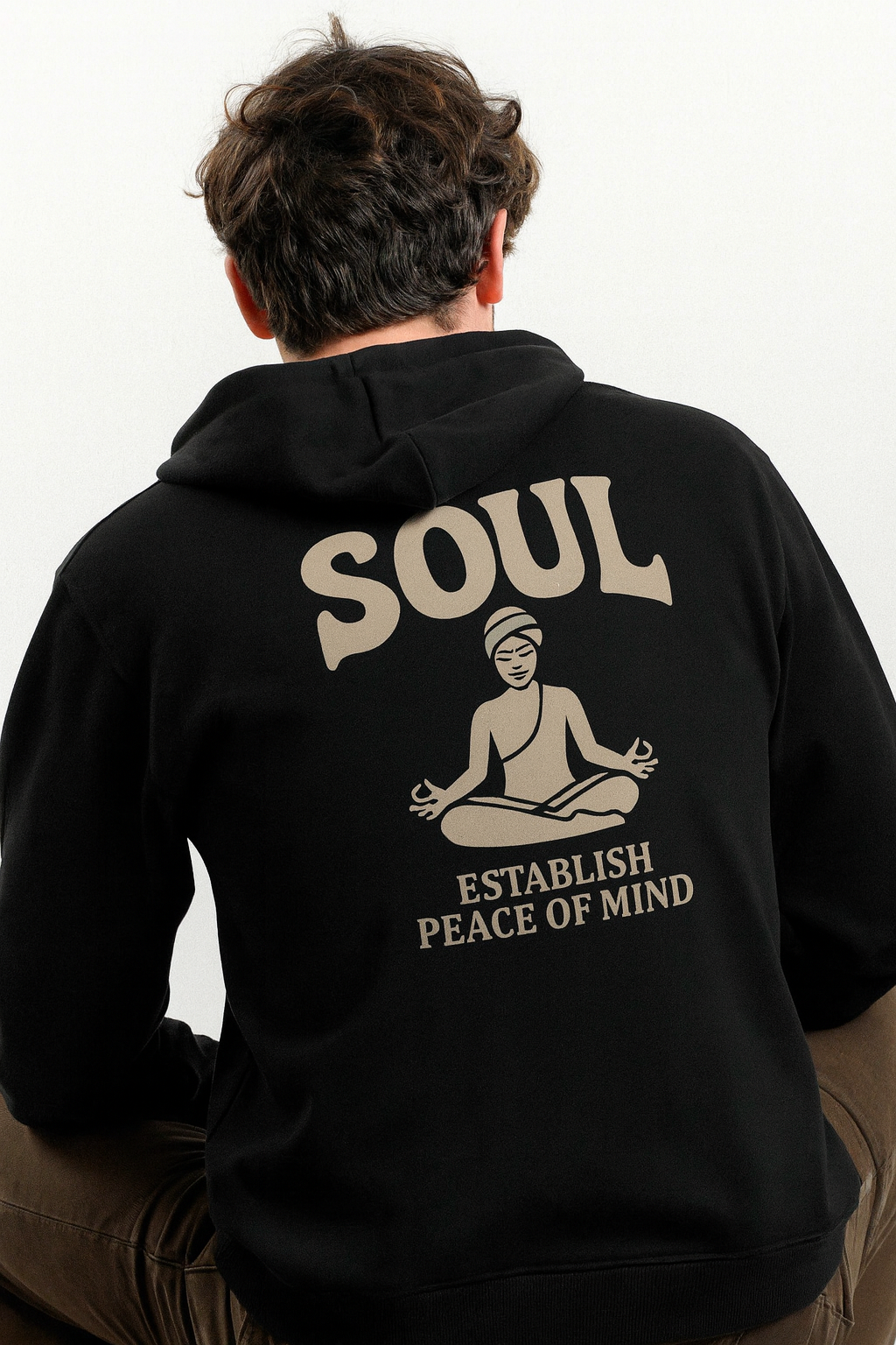 Soul Peace Hoodie — Meditative Yoga Sweatshirt | Premium Streetwear