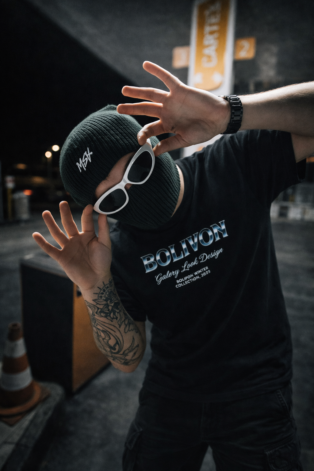 Bolivon Vintage Logo Tee — Premium Graphic Cotton T-Shirt
