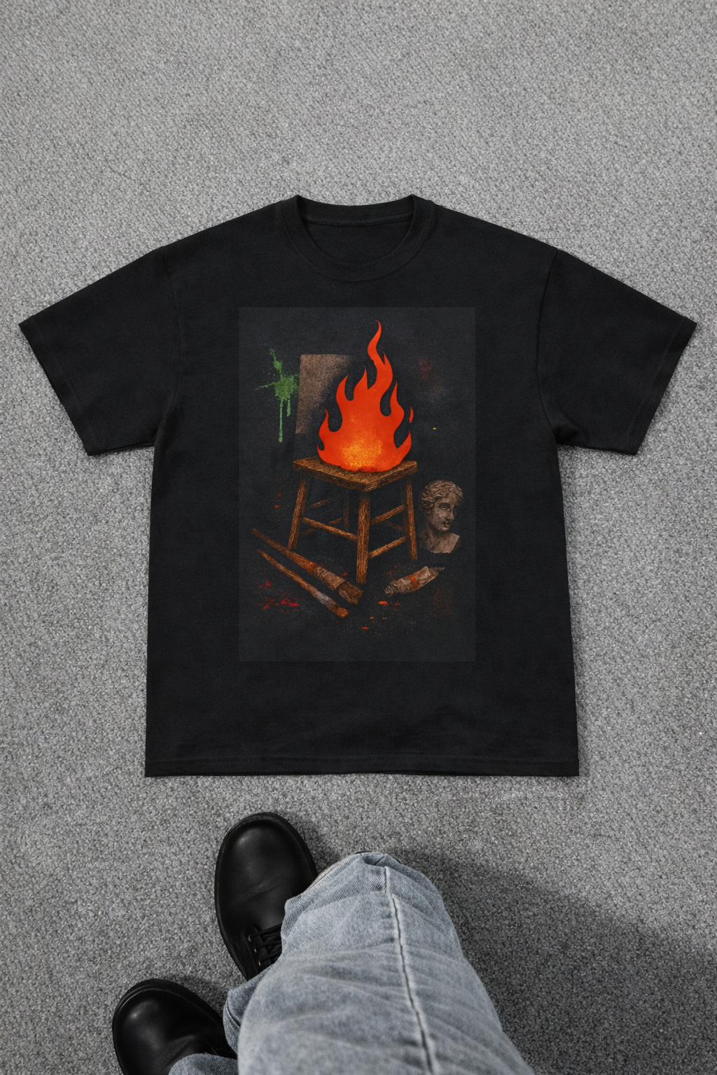 Creative Destruction Tee — Premium Streetwear | Bolivon