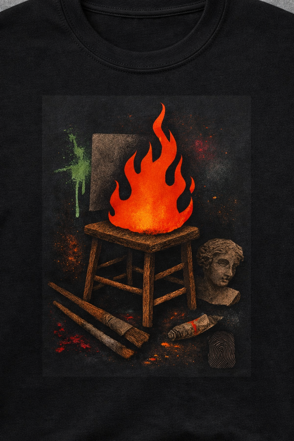 Creative Destruction Tee — Premium Streetwear | Bolivon