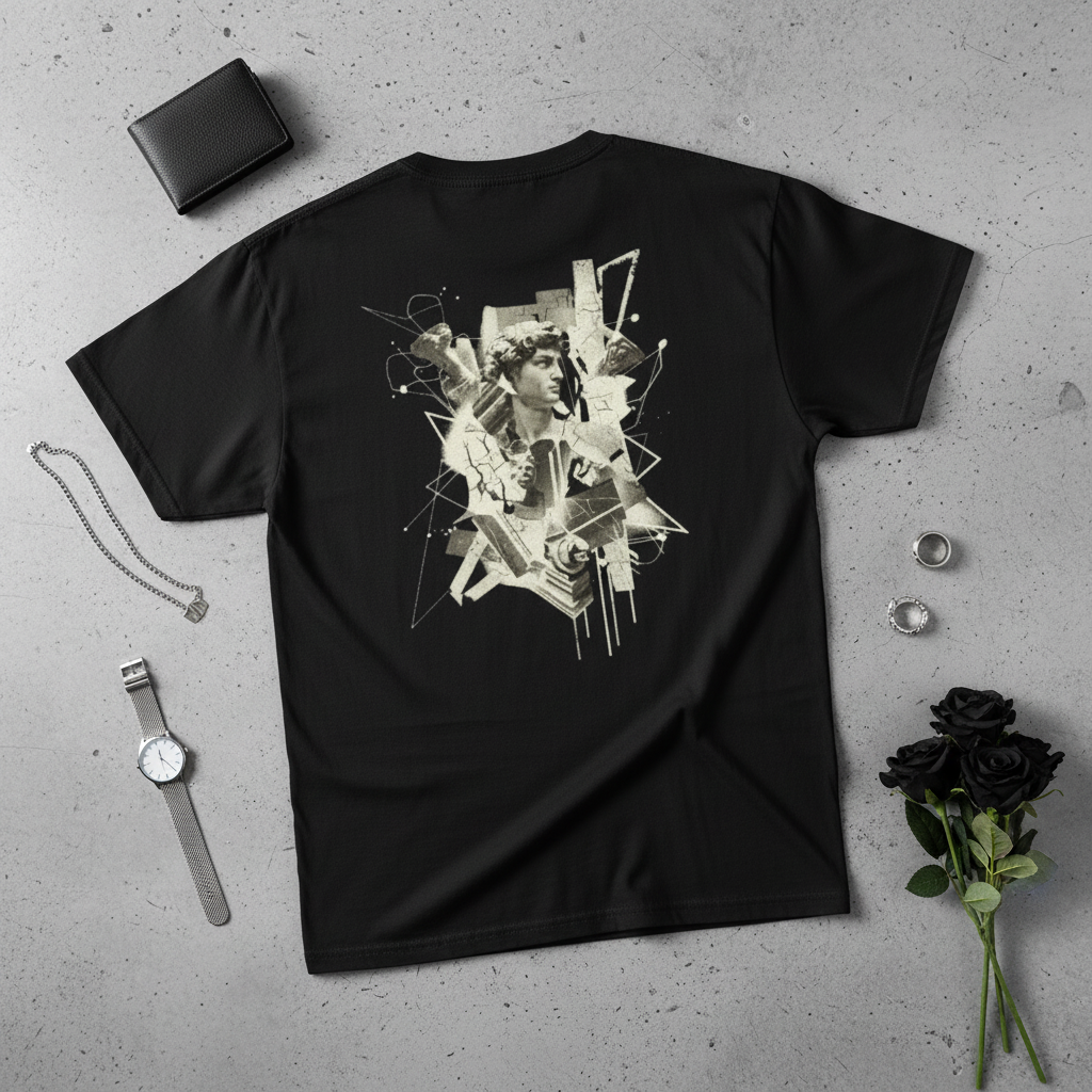 Bolivon Couture Collection — Piece 2 "Twisted Depths" | Premium Streetwear Tee
