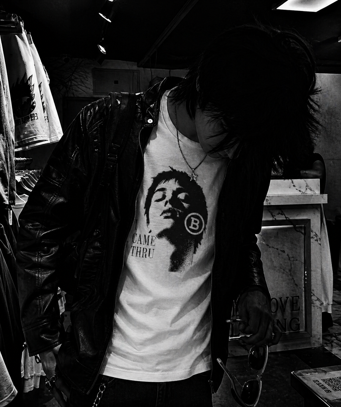I Came Thru — Portrait Graphic T-Shirt