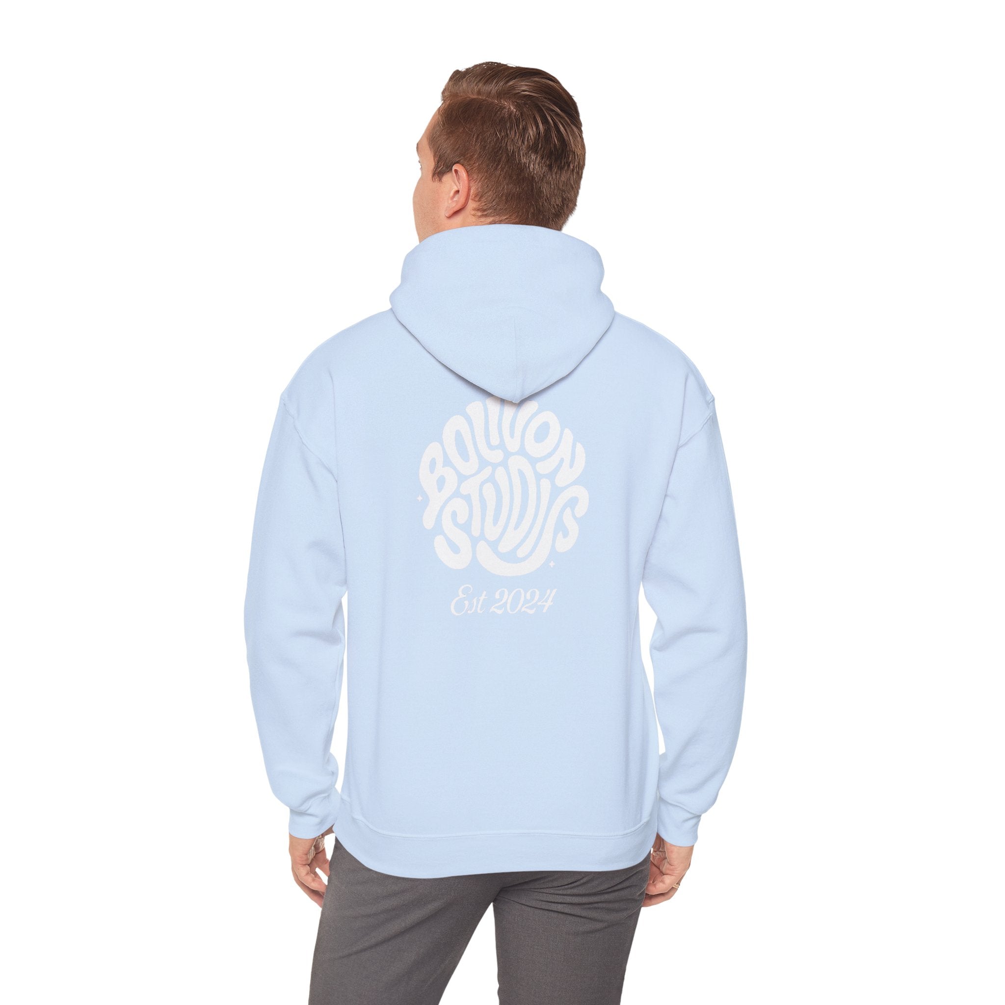 Bolivon Studios EST Hoodie — Branded Premium Cotton Pullover | Luxury Streetwear