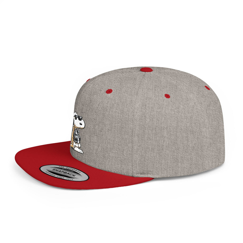 Embroidered Snoopy Snapback