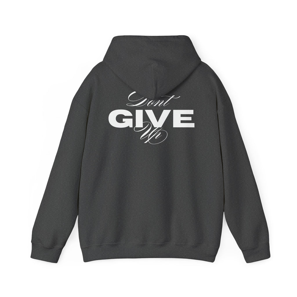 Don't Give Up Hoodie — Motivational Graphic Pullover | Premium Streetwear