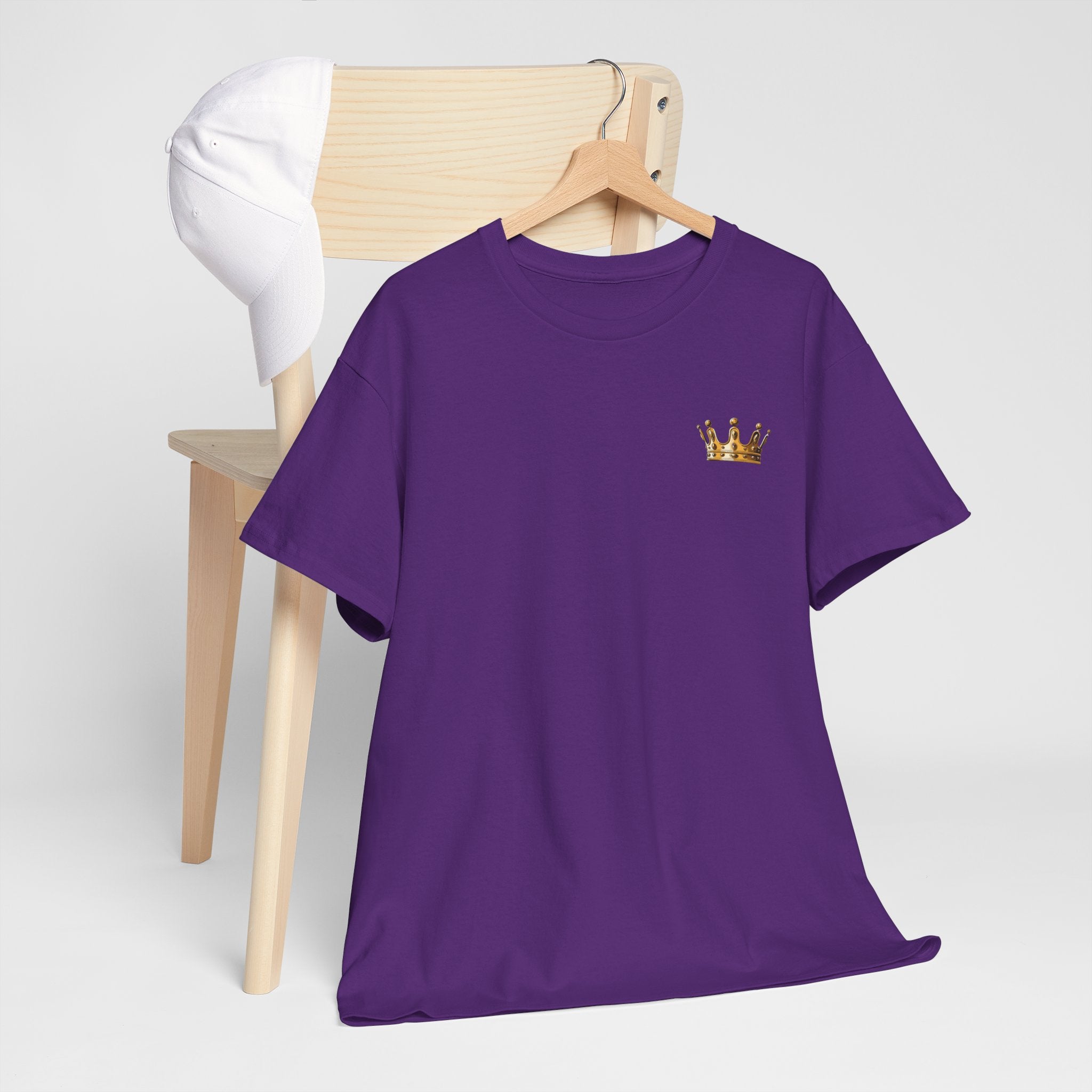 Luxury Crown Graphic Tee — Urban Premium Cotton Streetwear T-Shirt | Bolivon