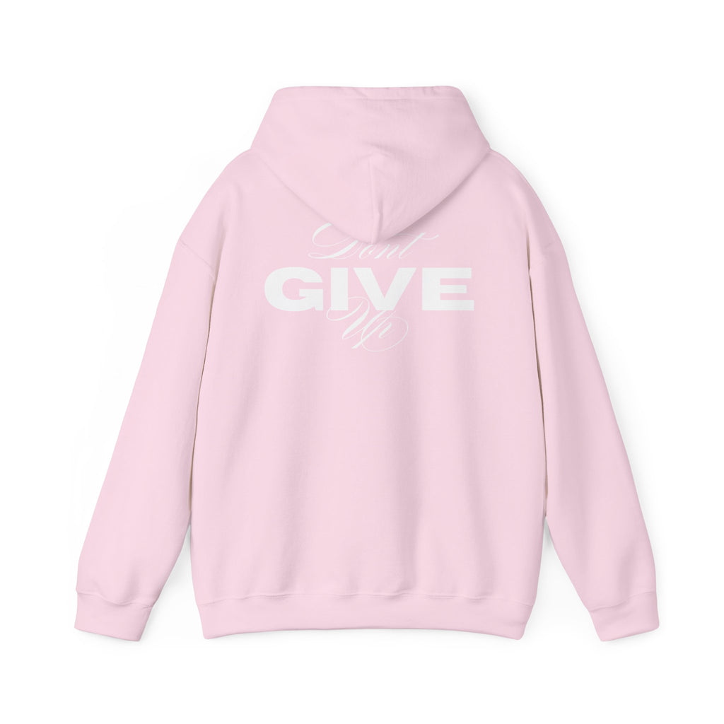 Don't Give Up Hoodie — Motivational Graphic Pullover | Premium Streetwear
