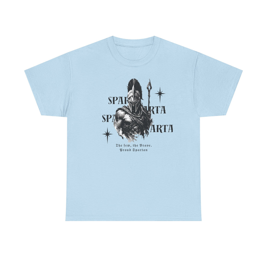 Sparta Warrior T-Shirt — "Sparta" Graphic Spartan Helmet & Spear Tee | Premium Streetwear